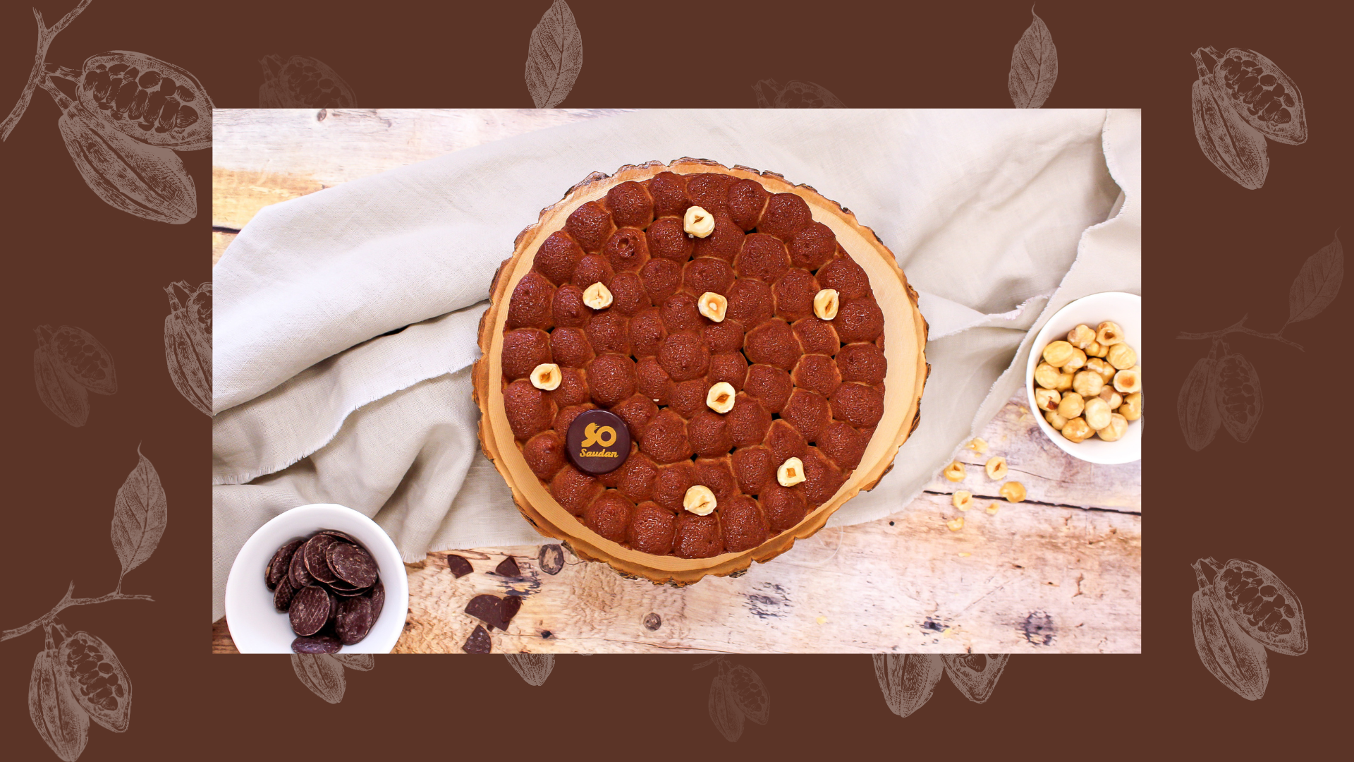 Image Tourte praliné