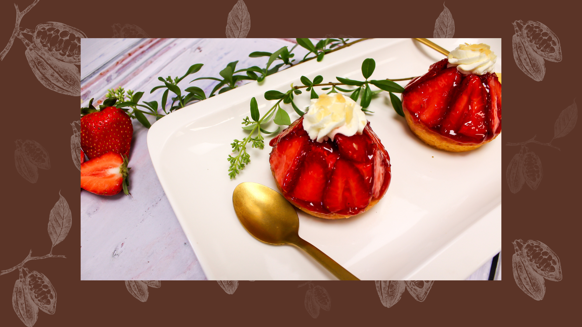 Image La Tarte Bretonne aux Fraises 🍓